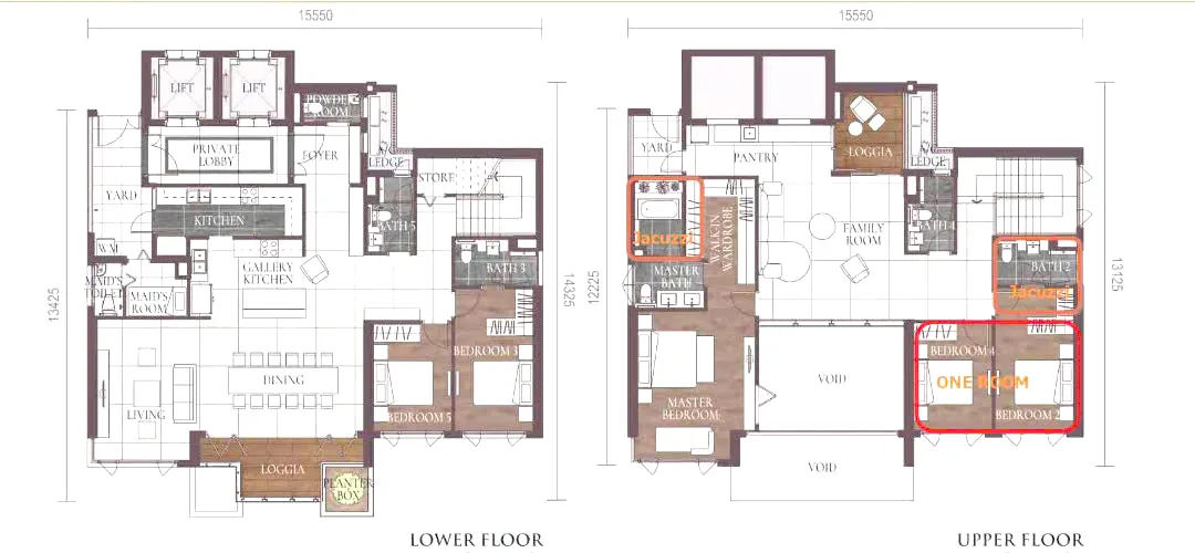 Duplex  335SQM Feliz En Vista Apartment For Rent in Ho Chi Minh City 4,500 USD/month