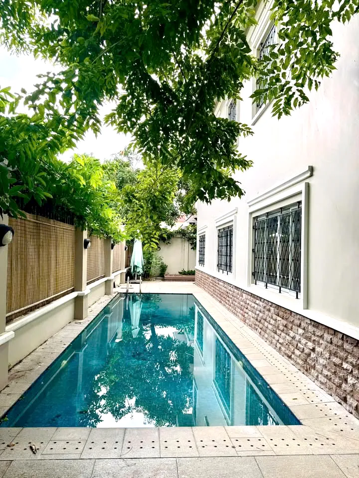 Nice Pool Villa For Rent in Tran Nao Street ABC Compound HCMC 500sqm 5,000 USD/month