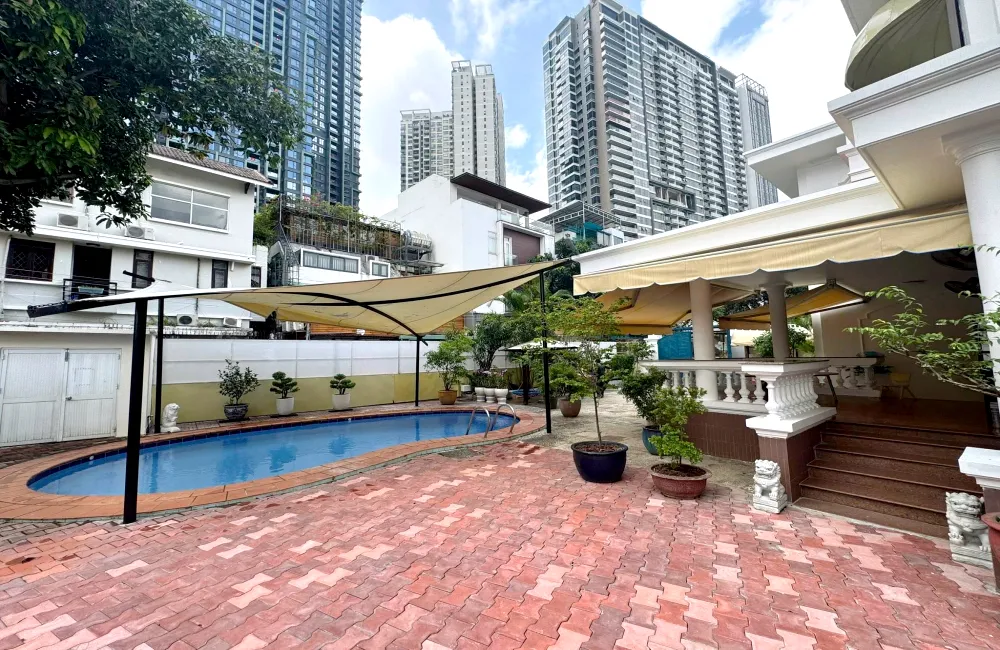 Spacious Garden and Pool Villa For Rent in Vo Truong Toan Street Ho Chi Minh city 700sqm 5,000 USD/month
