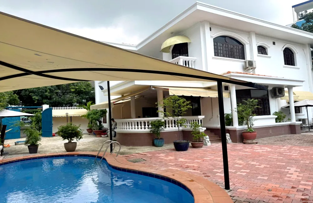 Spacious Garden and Pool Villa For Rent in Vo Truong Toan Street Ho Chi Minh city 700sqm 5,000 USD/month
