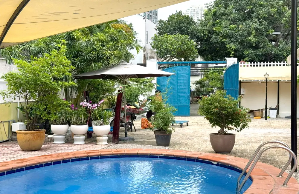 Spacious Garden and Pool Villa For Rent in Vo Truong Toan Street Ho Chi Minh city 700sqm 5,000 USD/month