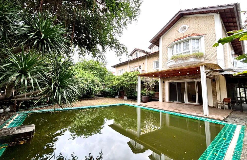 Really Big Garden Villa For Rent in Compound Thao Dien 1 Thu Duc City 700sqm 4,500 USD/month
