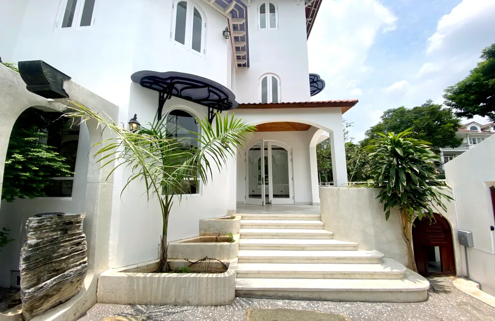 New Villa For Rent in Nguyen Van Huong Street Thao Dien HCMC 600sqm 6,000 USD/month
