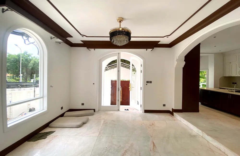 New Villa For Rent in Nguyen Van Huong Street Thao Dien HCMC 600sqm 6,000 USD/month