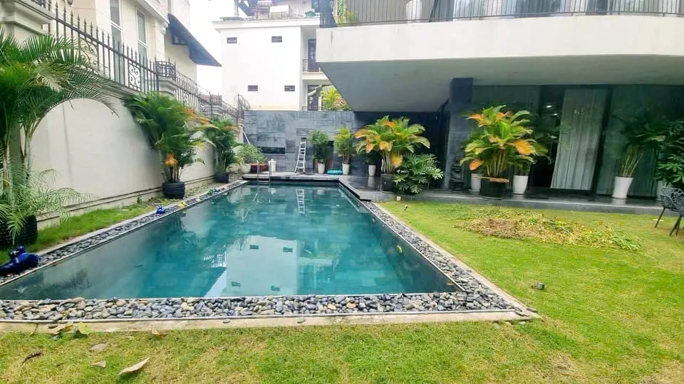 Super High Class Villa For Rent in Kim Son Compound Thao Dien HCMC 600sqm 9,000 USD/month