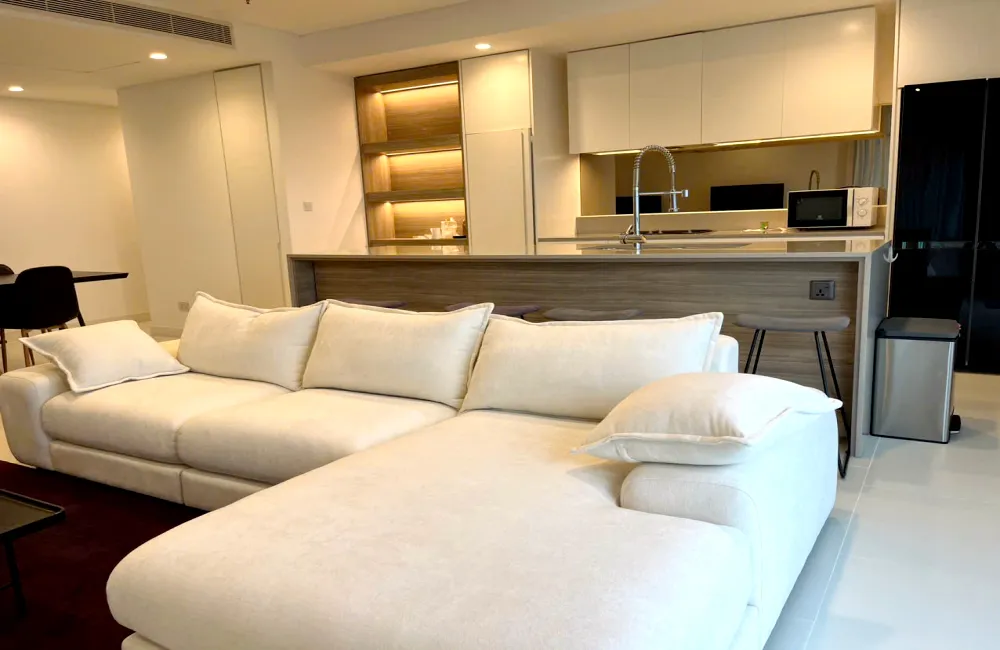 Clean New 03 Bedroom City Garden Apartment For Rent Binh Thanh HCMC 145sqm 2,900 USD/month