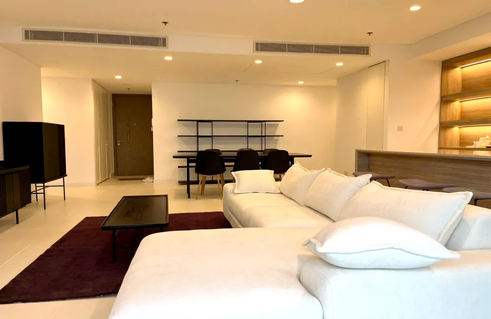 Clean New 03 Bedroom City Garden Apartment For Rent Binh Thanh HCMC 145sqm 2,900 USD/month