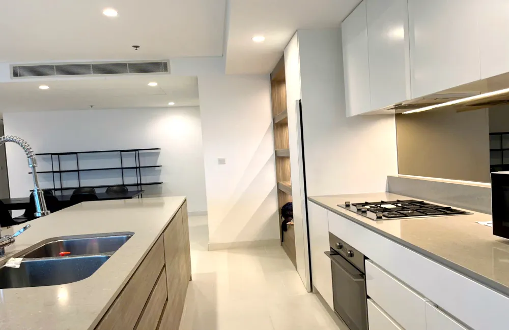 Clean New 03 Bedroom City Garden Apartment For Rent Binh Thanh HCMC 145sqm 2,900 USD/month