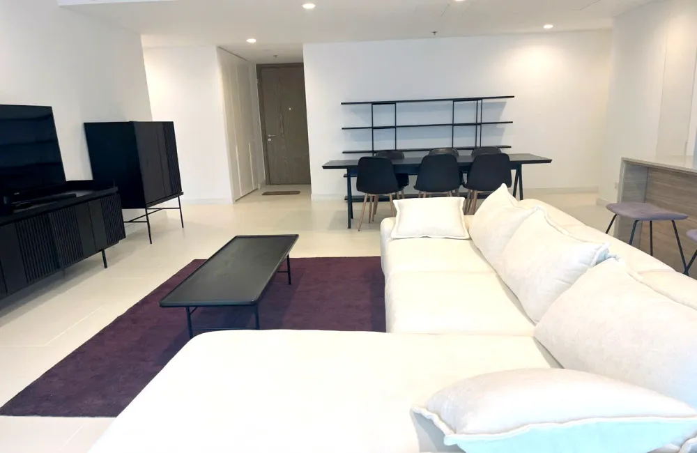 Clean New 03 Bedroom City Garden Apartment For Rent Binh Thanh HCMC 145sqm 2,900 USD/month