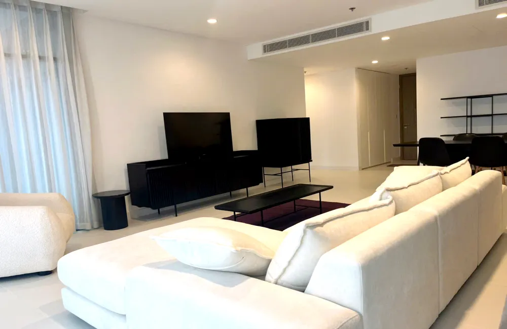 Clean New 03 Bedroom City Garden Apartment For Rent Binh Thanh HCMC 145sqm 2,900 USD/month