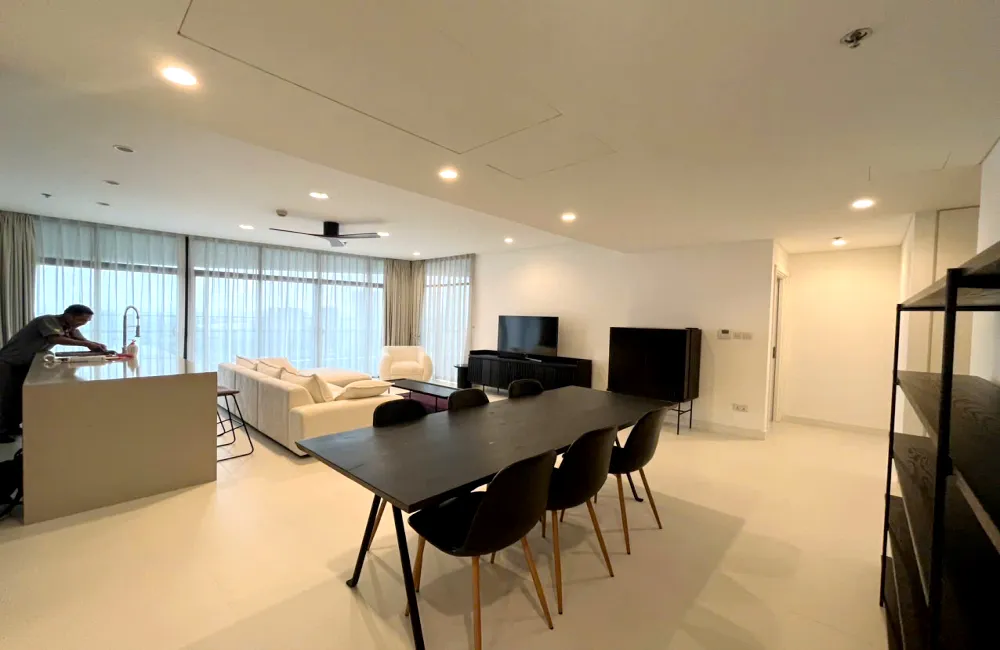 Clean New 03 Bedroom City Garden Apartment For Rent Binh Thanh HCMC 145sqm 2,900 USD/month