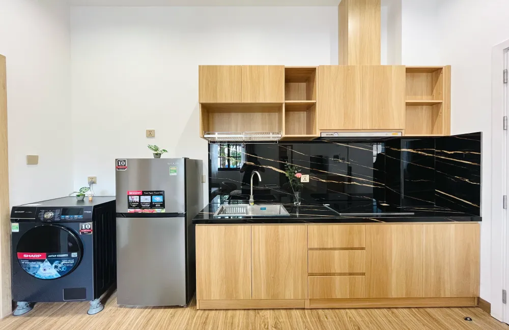 One Bedroom Go Villa Serviced Apartment in Vo Nguyen Giap St Thao Dien HCM 45sqm 600 USD/month