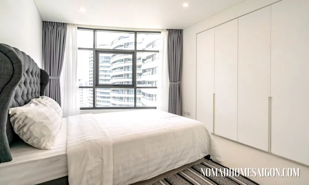 Good Rent Three Bedroom City Garden Apartment For Rent Binh Thanh HCMC 136sqm 2,200 USD/month