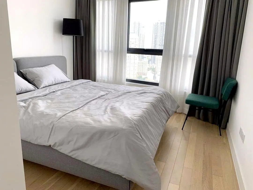 Simply Decoration 02 Bedroom City Garden Apartment For Rent HCMC 101sqm 1,500 USD/month