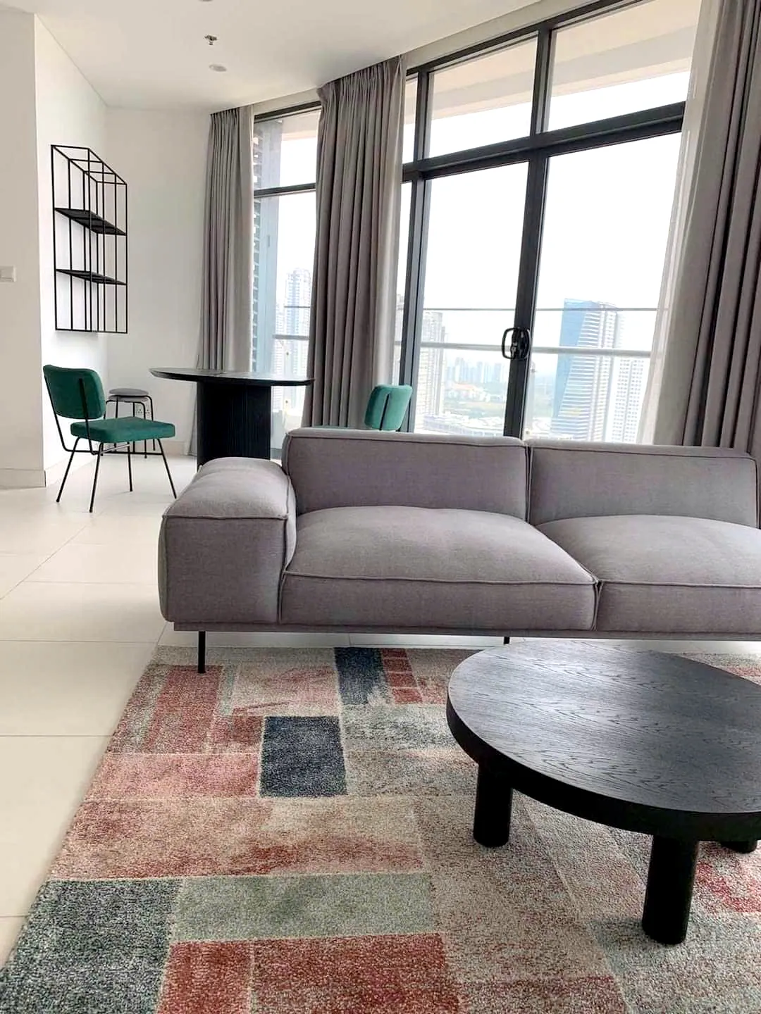 Simply Decoration 02 Bedroom City Garden Apartment For Rent HCMC 101sqm 1,500 USD/month