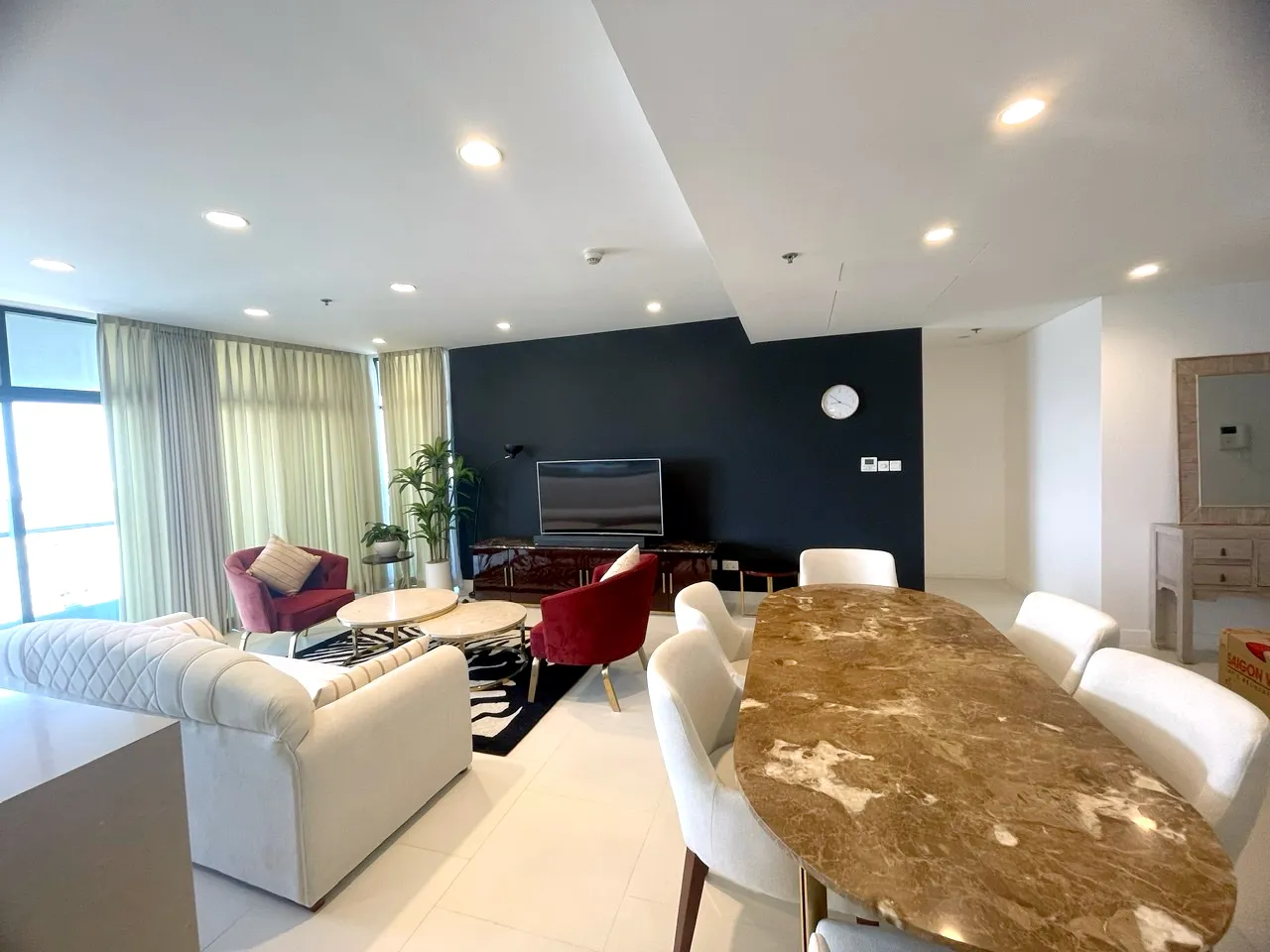 Luxurious 03 Bedroom City Garden Apartment For Rent in Binh Thanh HCMC 145sqm 2,700 USD/month