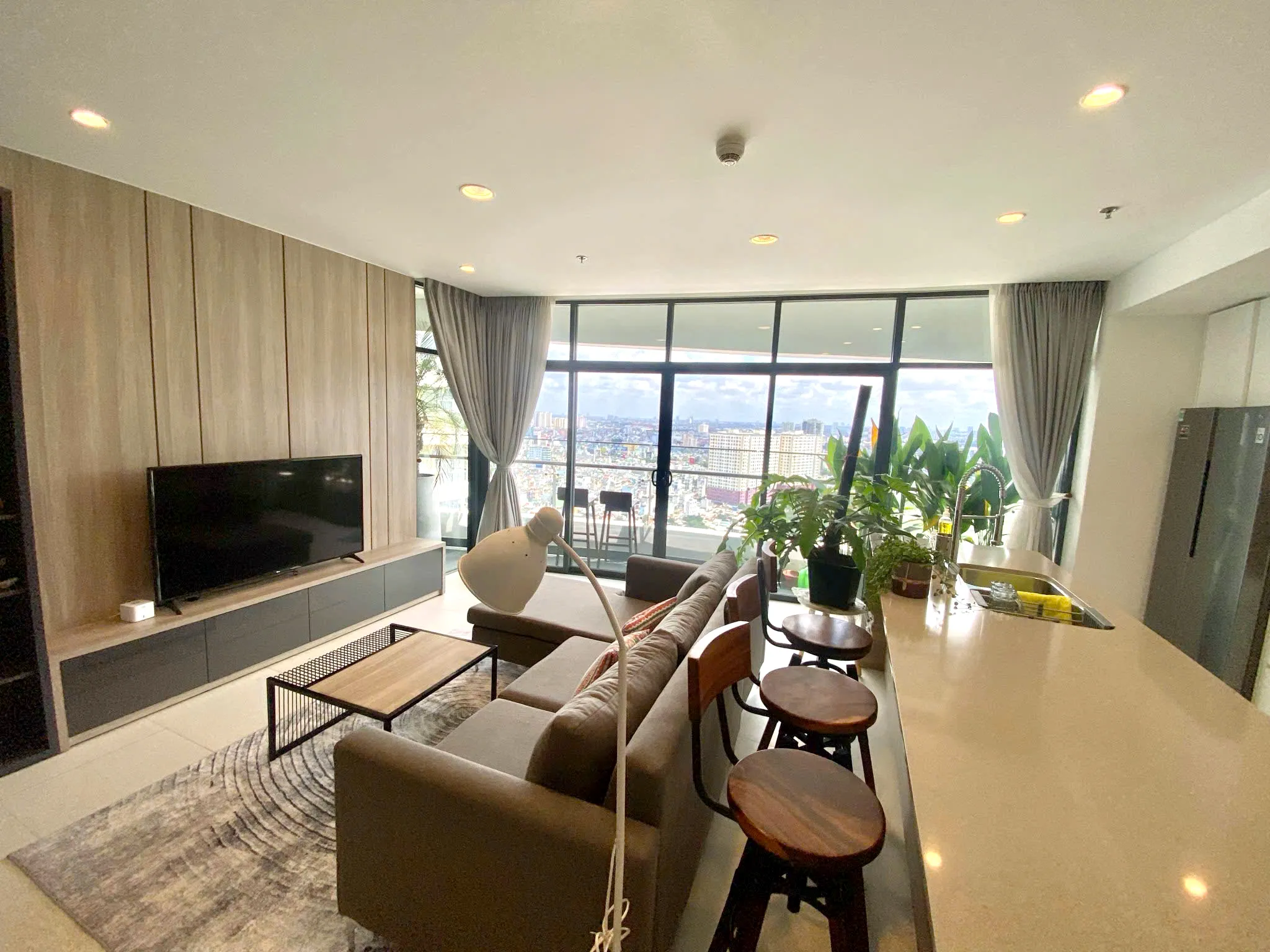 New Interior 03 Bedroom Apartment For Rent in City Garden Binh Thanh HCMC 145sqm 2,500 USD/month