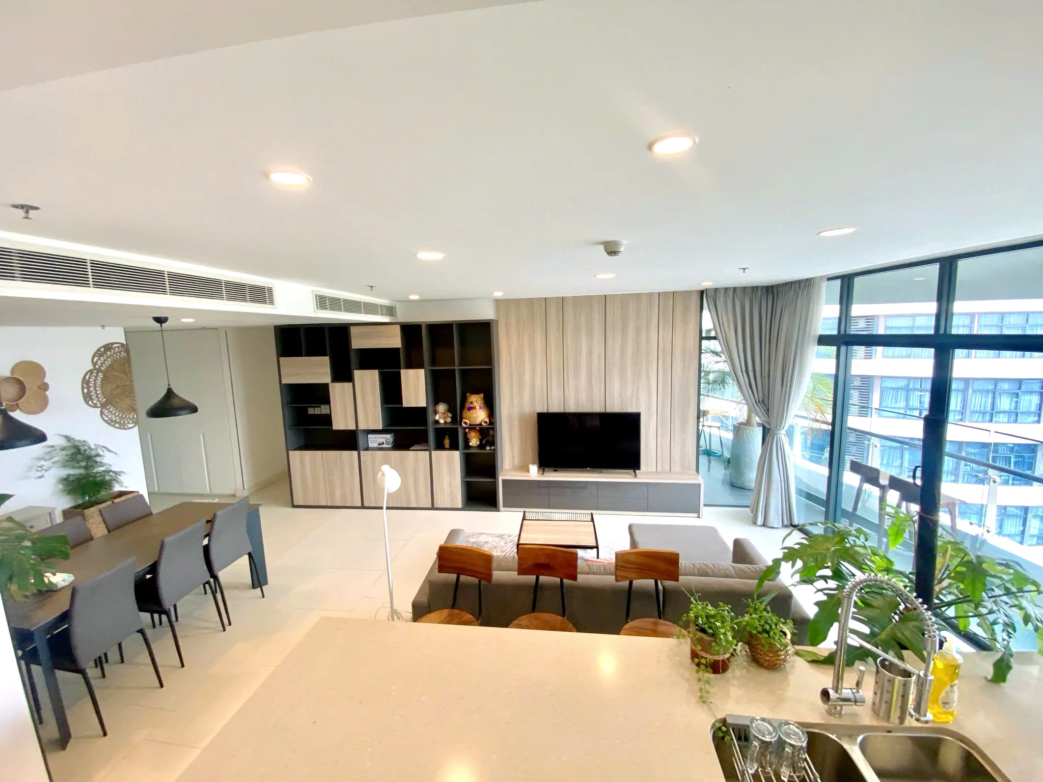 New Interior 03 Bedroom Apartment For Rent in City Garden Binh Thanh HCMC 145sqm 2,500 USD/month
