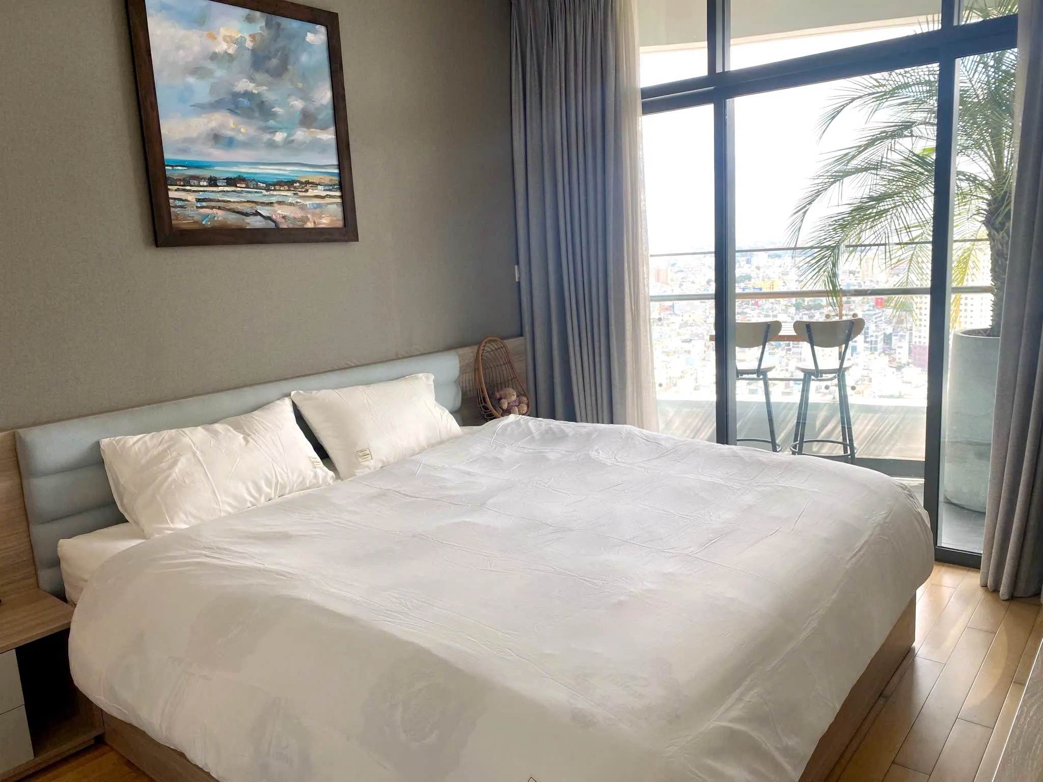 New Interior 03 Bedroom Apartment For Rent in City Garden Binh Thanh HCMC 145sqm 2,500 USD/month