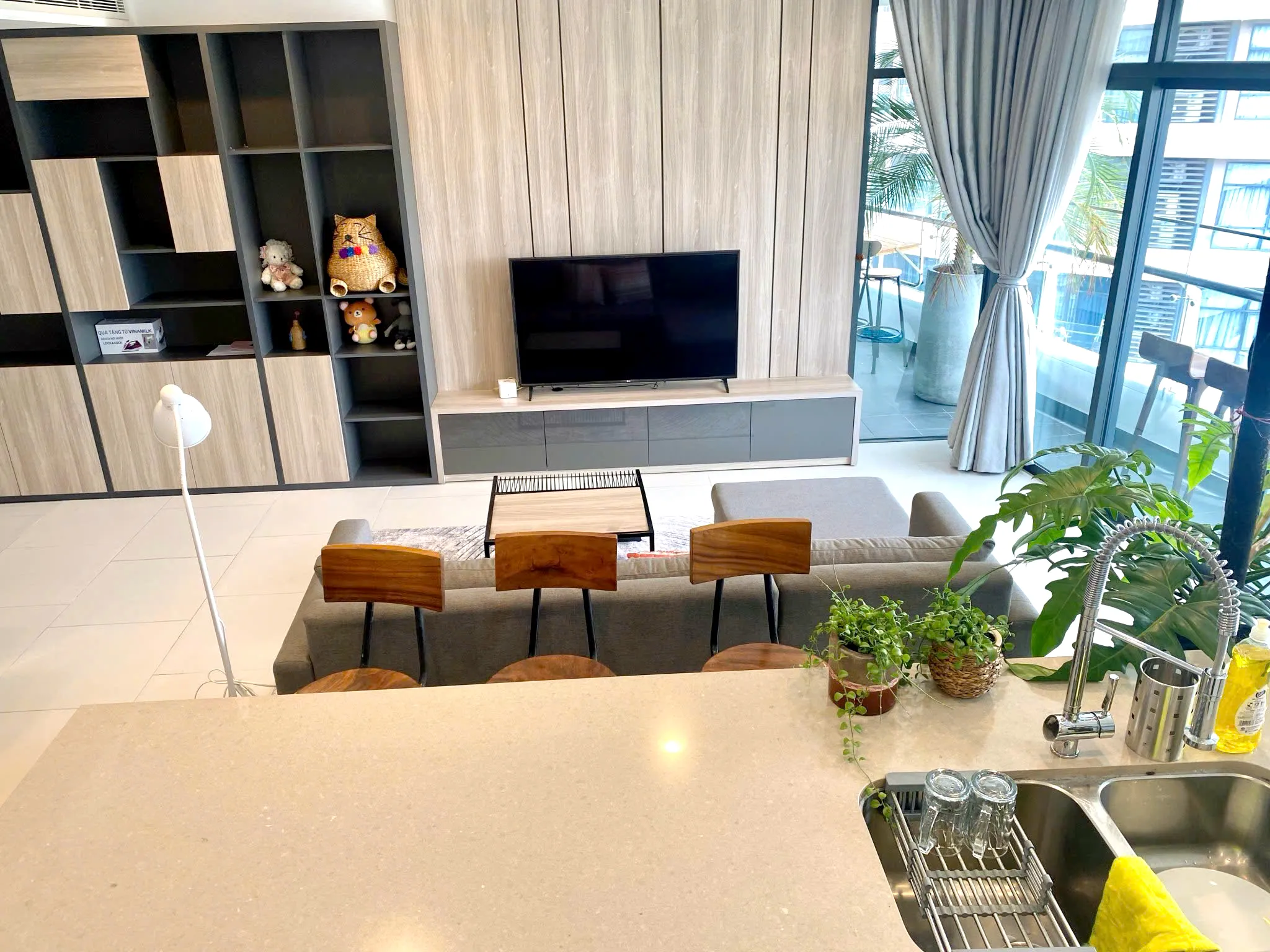 New Interior 03 Bedroom Apartment For Rent in City Garden Binh Thanh HCMC 145sqm 2,500 USD/month