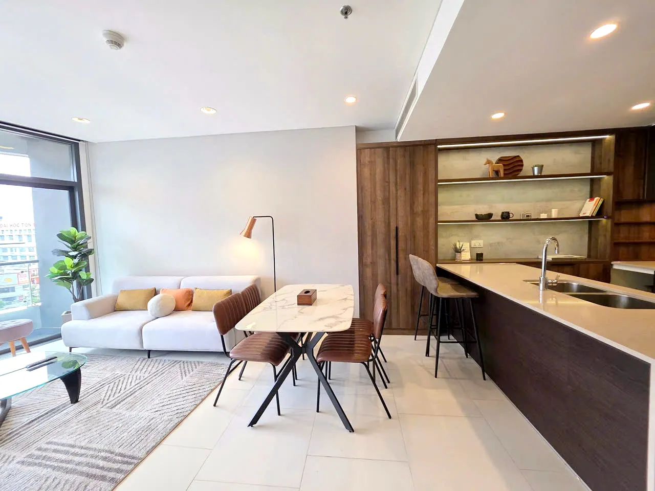 Charming Decoration 01 Bedroom Apartment in City Garden Binh Thanh HCMC 70sqm 1,200 USD/month
