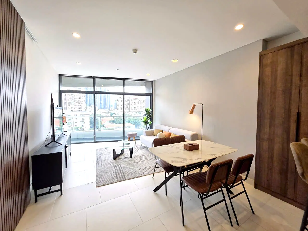 Charming Decoration 01 Bedroom Apartment in City Garden Binh Thanh HCMC 70sqm 1,200 USD/month