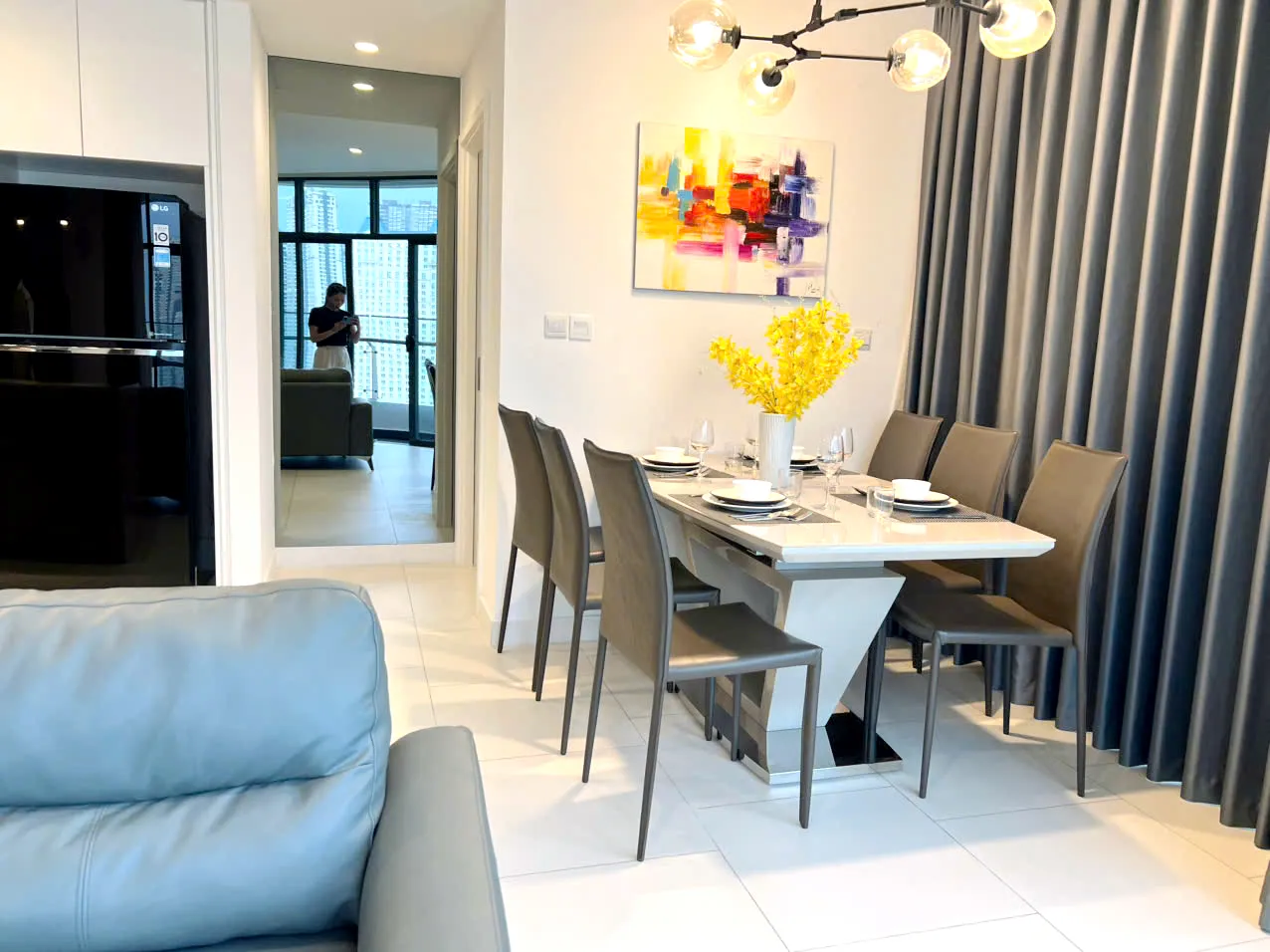 02 Bedroom Apartment Landmark 81 View in City Garden Binh Thanh HCMC 101sqm 1,600 USD/month