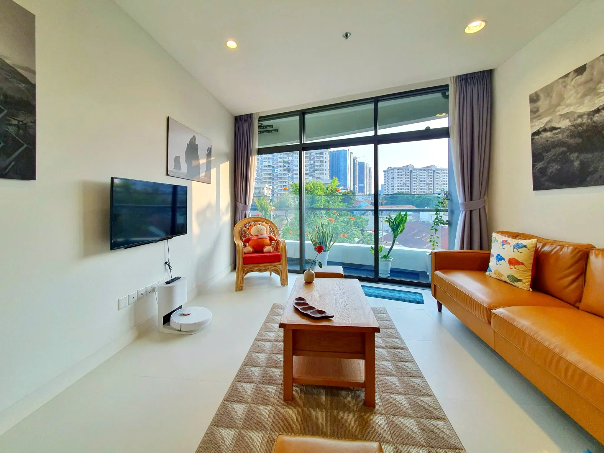 01 Bedroom Apartment Low Floor For Rent in City Garden Binh Thanh HCMC 70sqm 900 USD/month