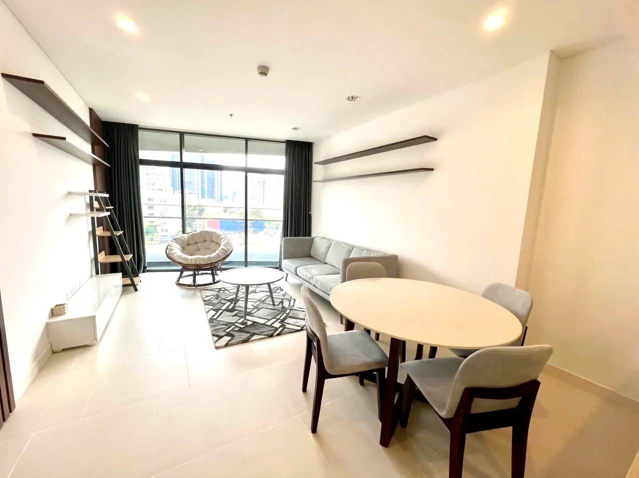 Modern 01 Bedroom Home For Rent in City Garden Binh Thanh HCMC 70sqm 1,100 USD/month