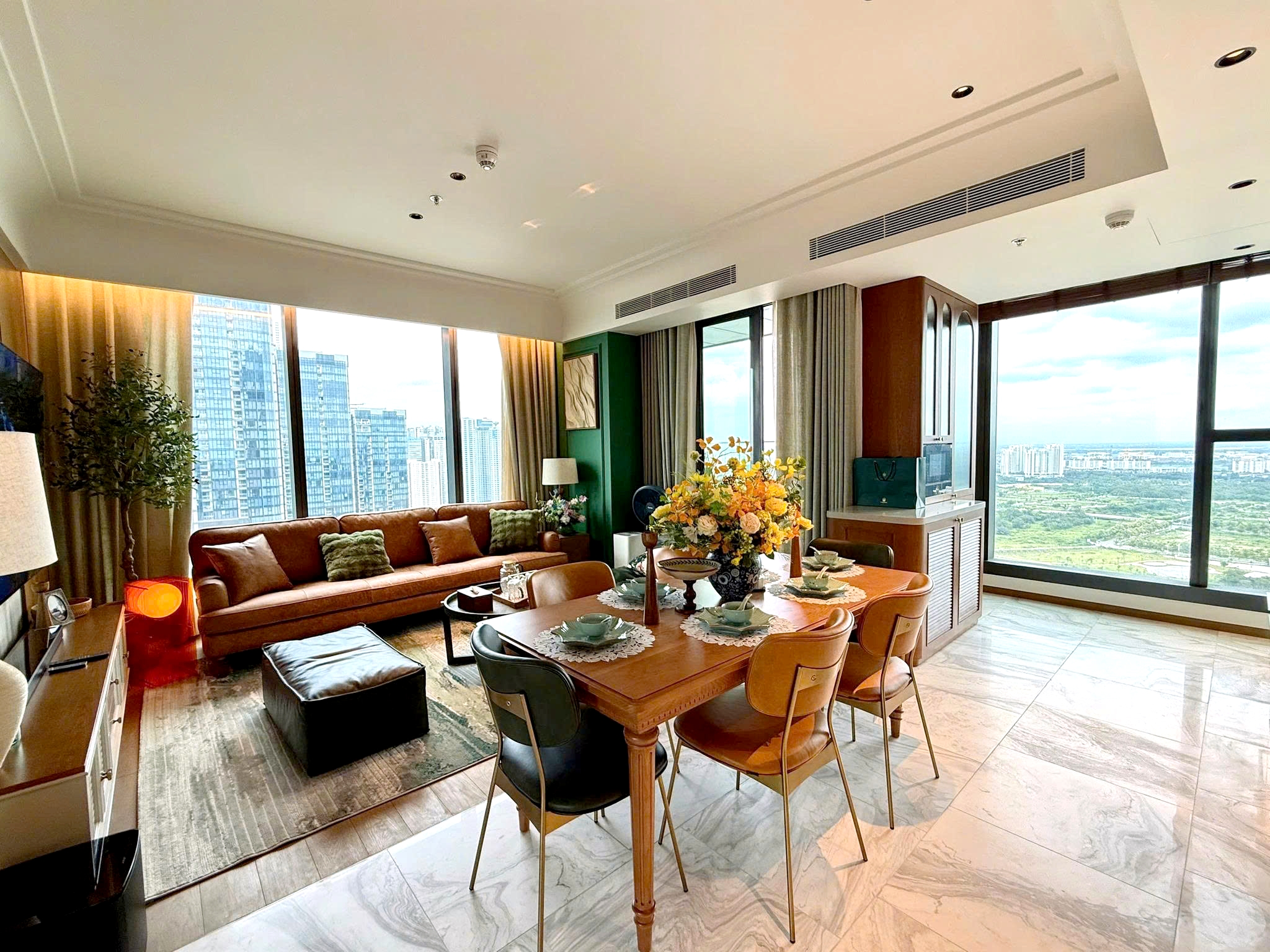 High End 03 Bedrooms Grand Marina Sai Gon Apartment District 1 HCMC