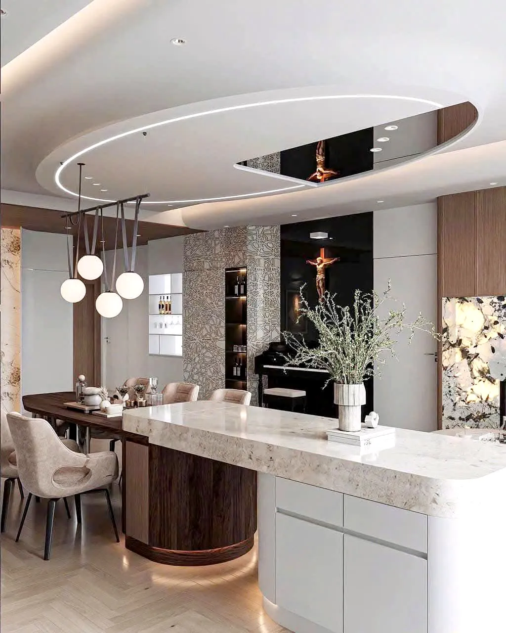 River view 03 Bedroom Vinhomes Golden River Apartment District 1 HCMC 118sqm 1,900 USD/month