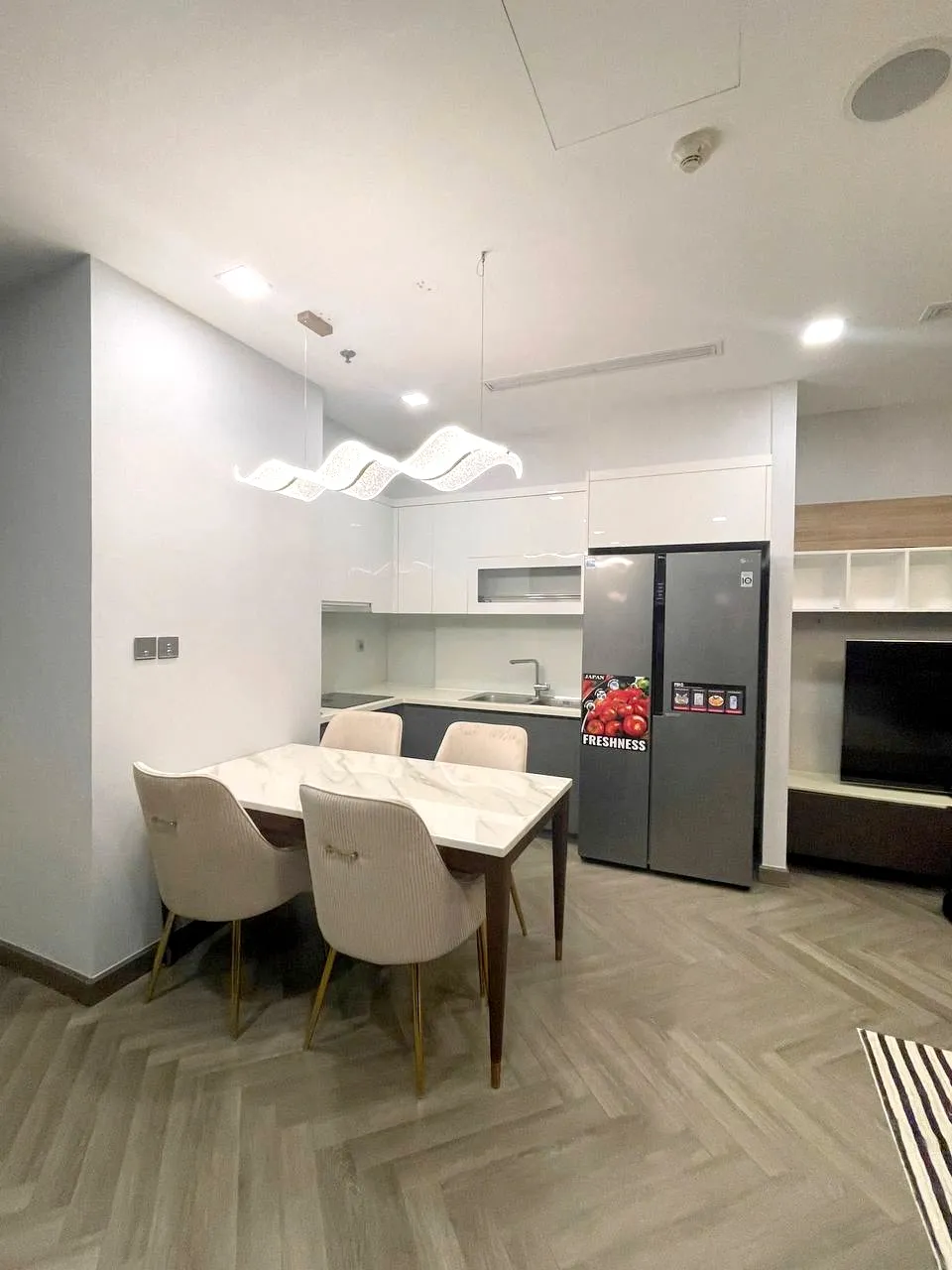 New Furniture 02 Bedroom Vinhomes Golden River Apartment District 1 HCMC 78sqm 1,250 USD/month