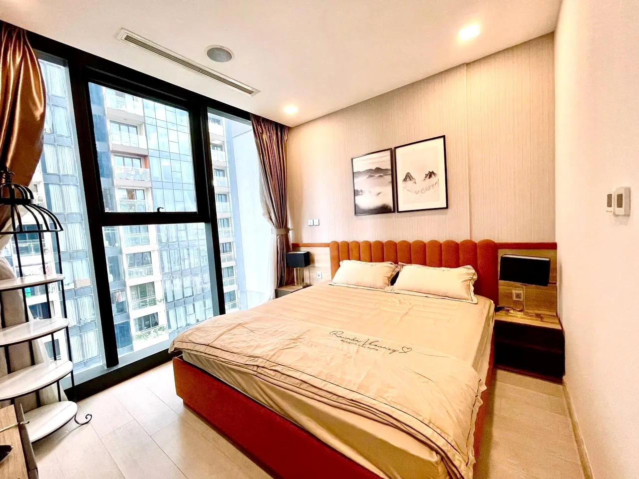 New Furniture 02 Bedroom Vinhomes Golden River Apartment District 1 HCMC 78sqm 1,250 USD/month