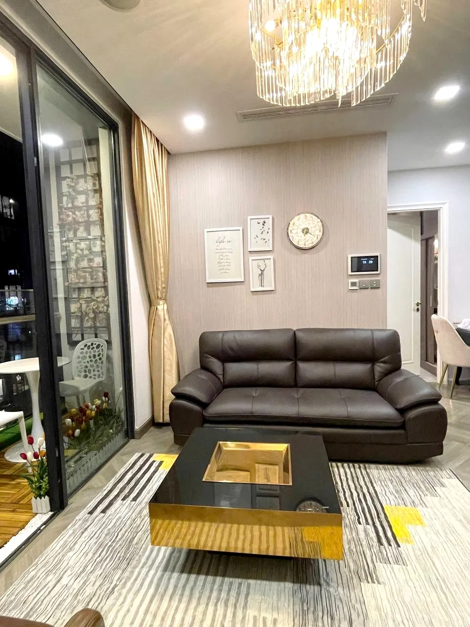 New Furniture 02 Bedroom Vinhomes Golden River Apartment District 1 HCMC 78sqm 1,250 USD/month