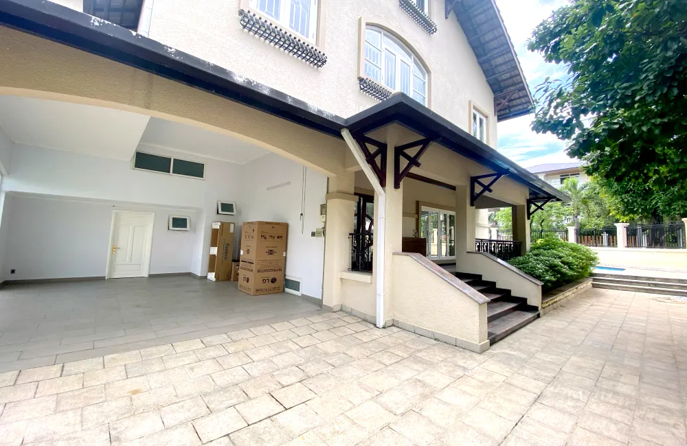 Good Garden and Pool Villa For Rent in Compound Thao Dien 1 HCMC 600sqm 5,500 USD/month