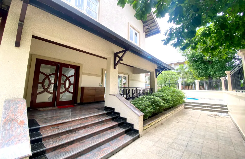 Good Garden and Pool Villa For Rent in Compound Thao Dien 1 HCMC 600sqm 5,500 USD/month