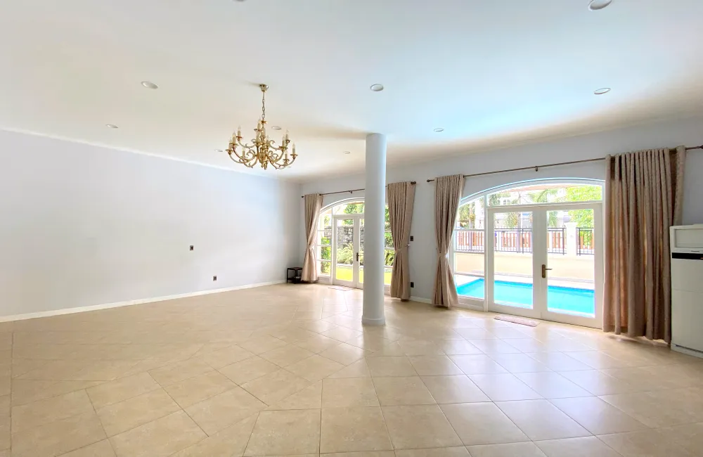 Good Garden and Pool Villa For Rent in Compound Thao Dien 1 HCMC 600sqm 5,500 USD/month
