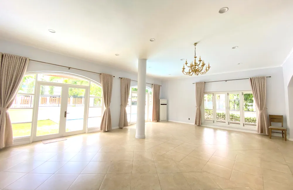 Good Garden and Pool Villa For Rent in Compound Thao Dien 1 HCMC 600sqm 5,500 USD/month