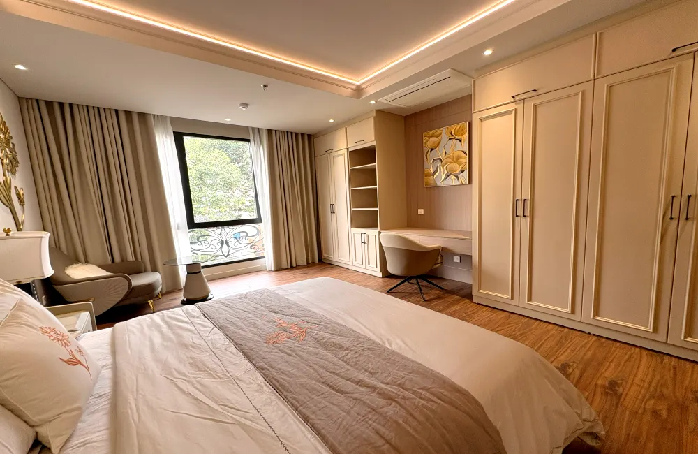 Luxury and New 01 Bedroom Sunflower Serviced Apartment District 3 HCMC 60sqm 1,200 USD/month