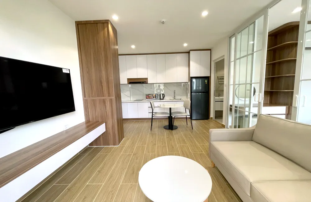 Chowa Serviced Apartment For Rent in Xuan Thuy St Thao Dien HCMC 45sqm 950 USD/month