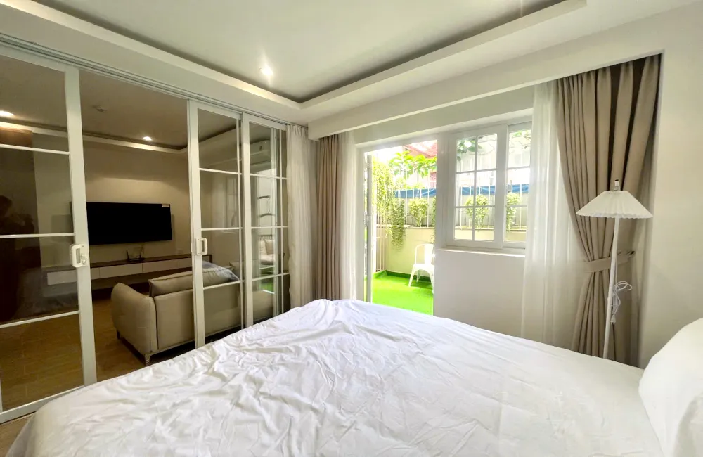 Garden 01 Bedroom Chowa Serviced Apartment in Thao Dien HCMC 45sqm 750 USD/month