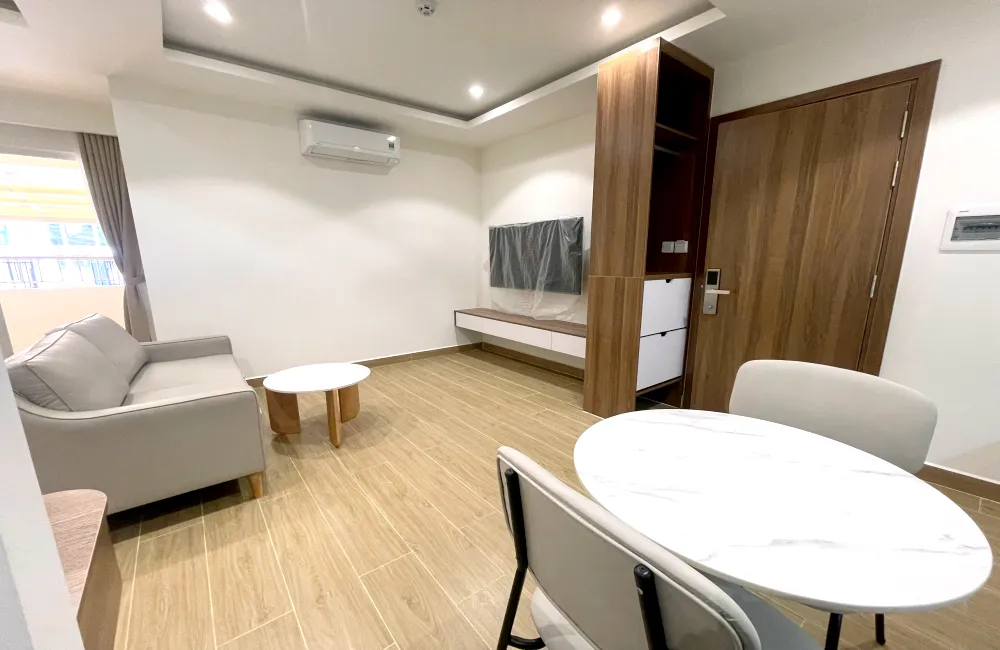 Studio Chowa Serviced Apartment For Rent in Xuan Thuy St Thao Dien HCM 40sqm 750 USD/month