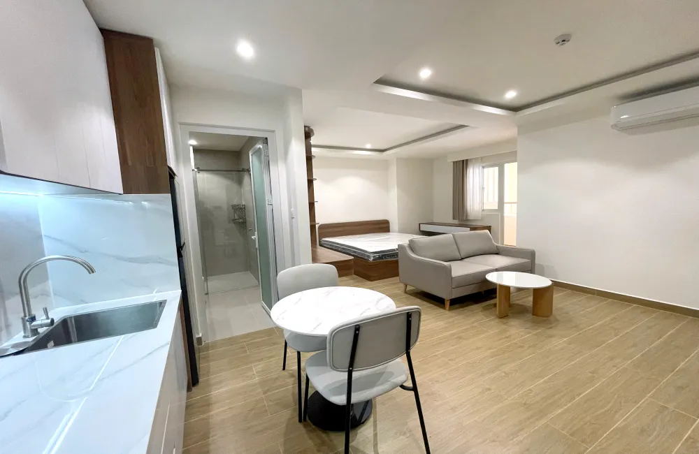 Studio Chowa Serviced Apartment For Rent in Xuan Thuy St Thao Dien HCM 40sqm 750 USD/month