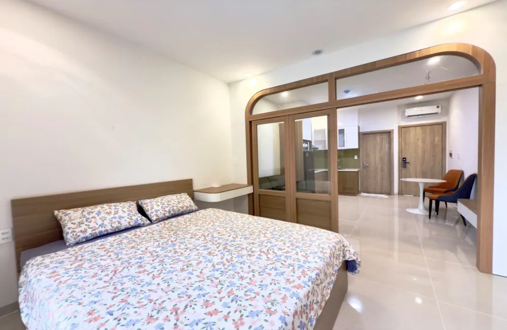 Brand New One Bedroom Serviced Apartment Street 63 Thao Dien HCMC 45sqm 600 USD/month
