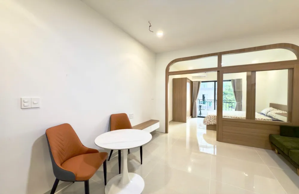 Brand New One Bedroom Serviced Apartment Street 63 Thao Dien HCMC 45sqm 600 USD/month