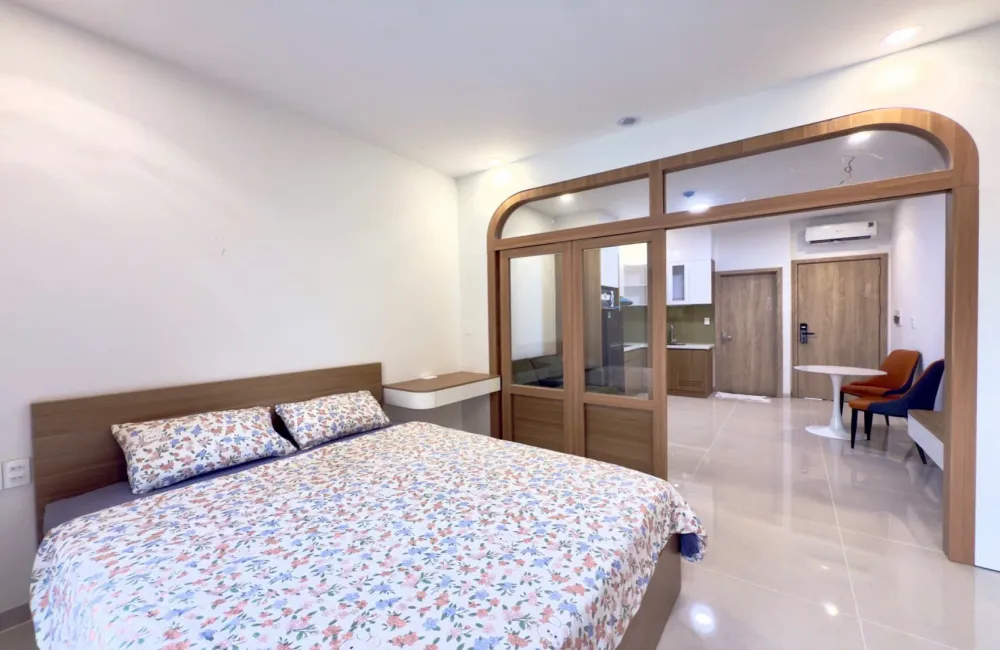 Brand New One Bedroom Serviced Apartment Street 63 Thao Dien HCMC 45sqm 600 USD/month