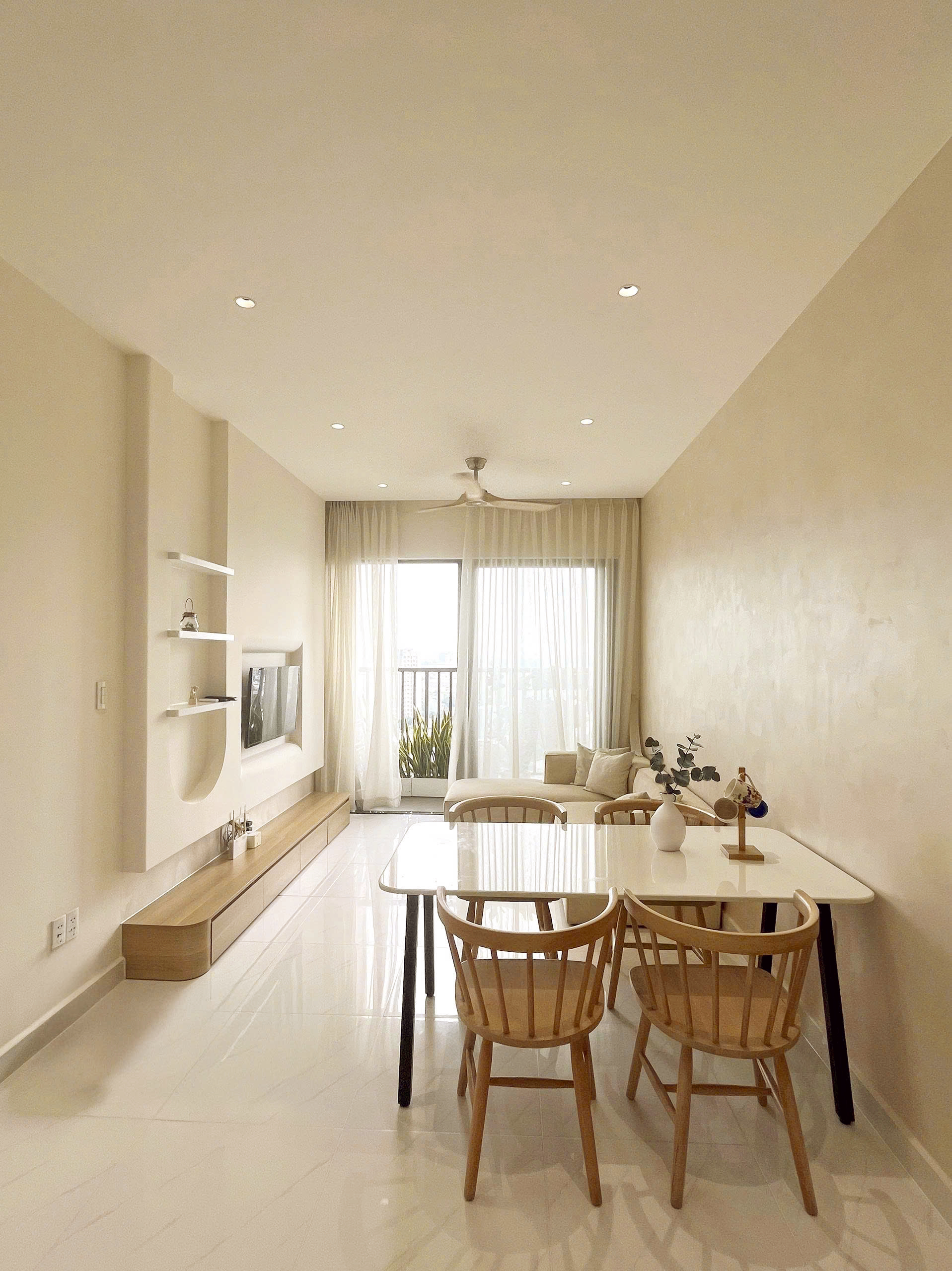 One Bedroom and Study Room Safira Khang Dien Apartment For Rent HCMC