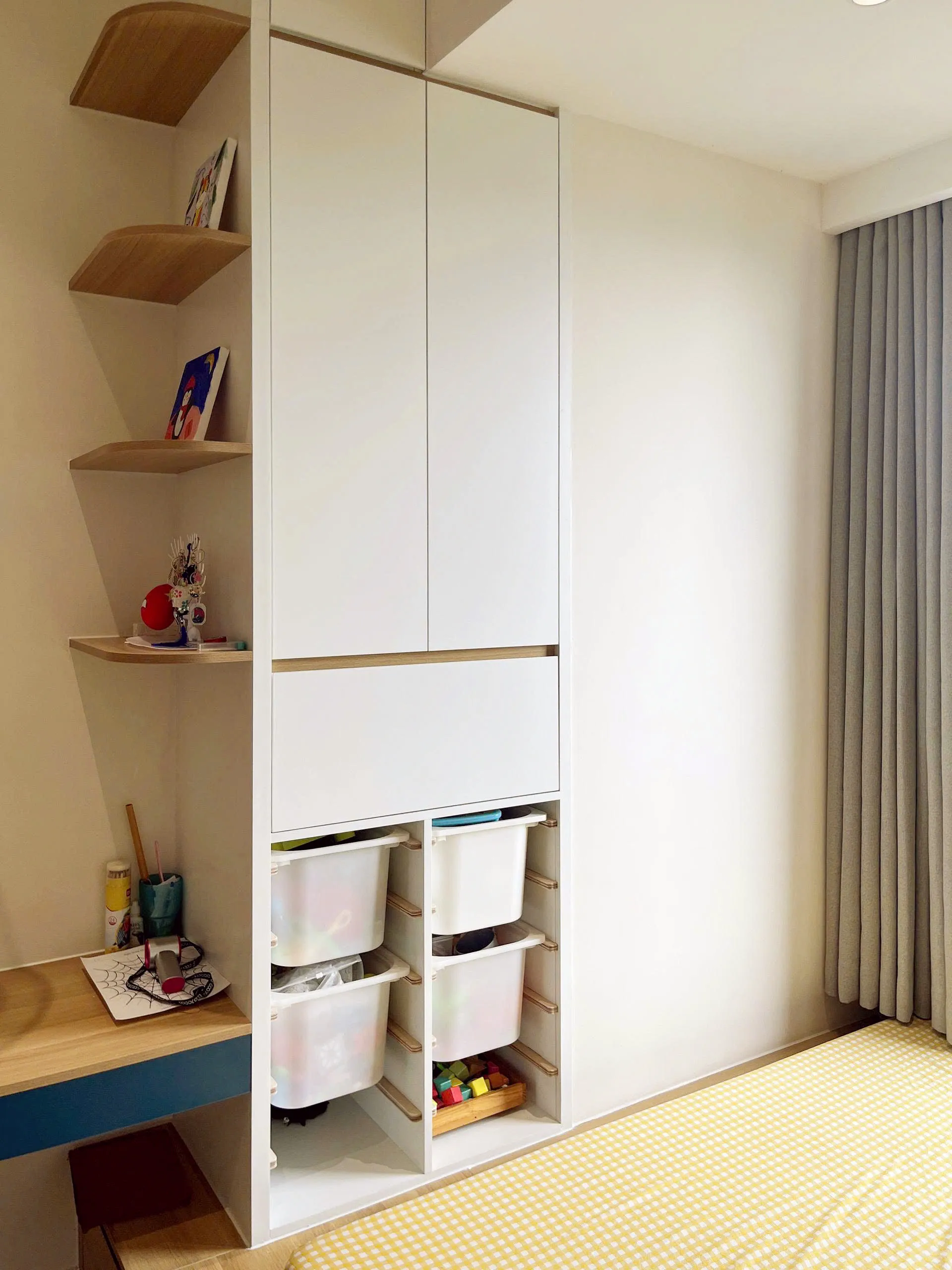 One Bedroom and Study Room Safira Khang Dien Apartment For Rent HCMC 55sqm 500 USD/month