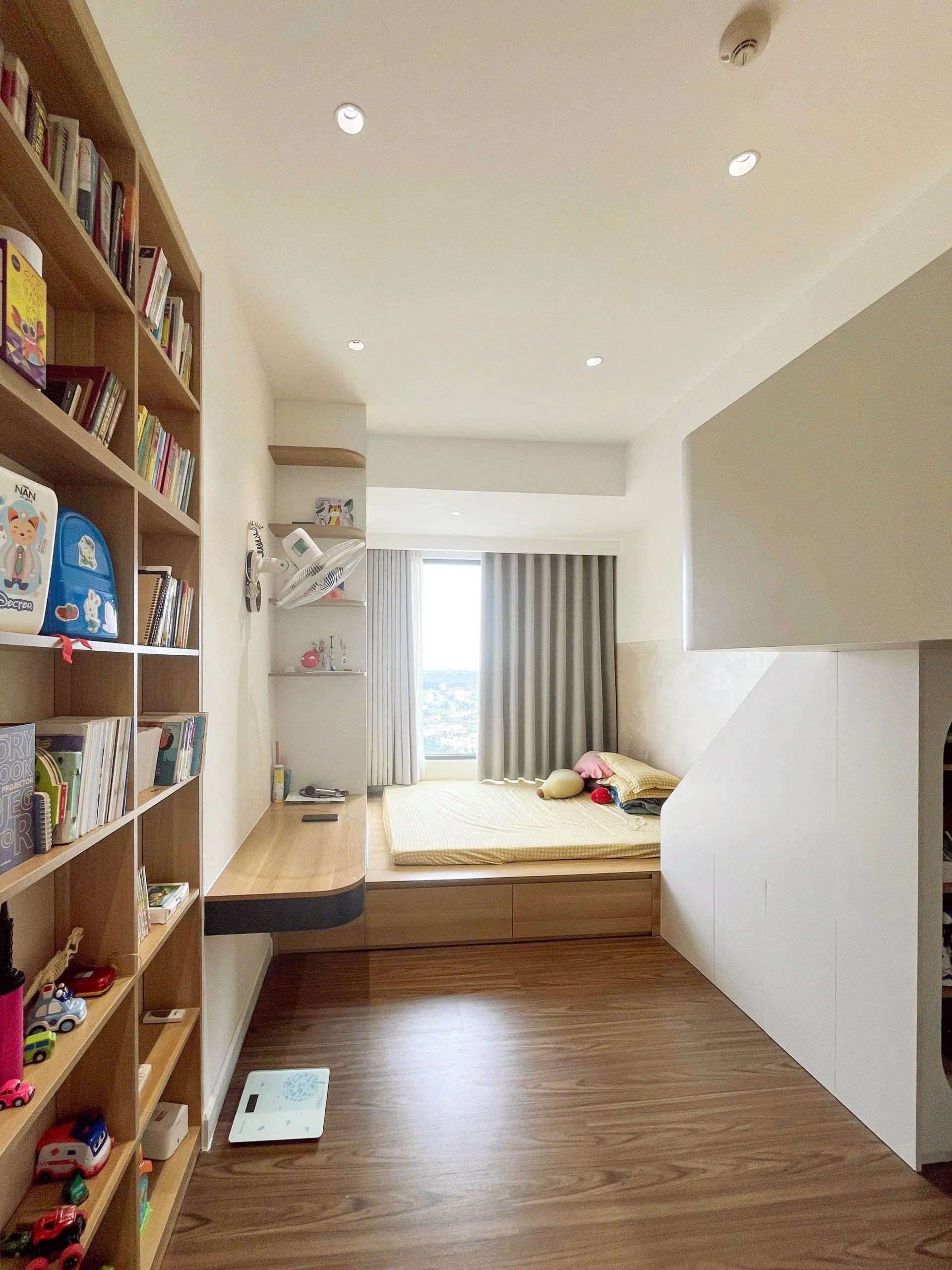 One Bedroom and Study Room Safira Khang Dien Apartment For Rent HCMC 55sqm 500 USD/month