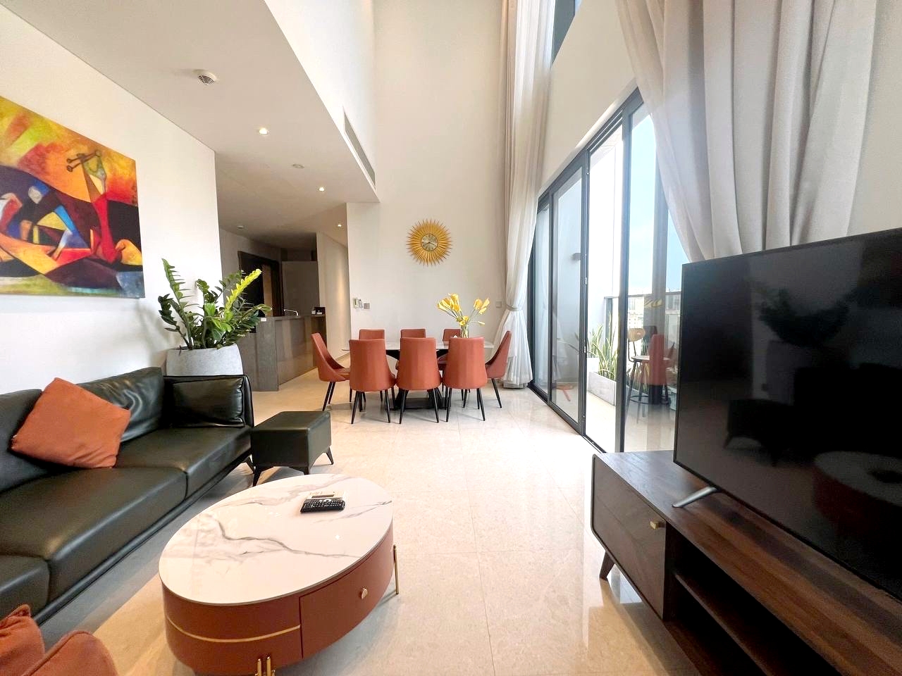 Private Elevator 04 Bedroom The Marq District 1 For rent in HCMC